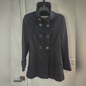 Vintage Kenneth Cole Black Peacoat